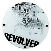 The Beatles Revolver Glass Wall Clock, Not Mint